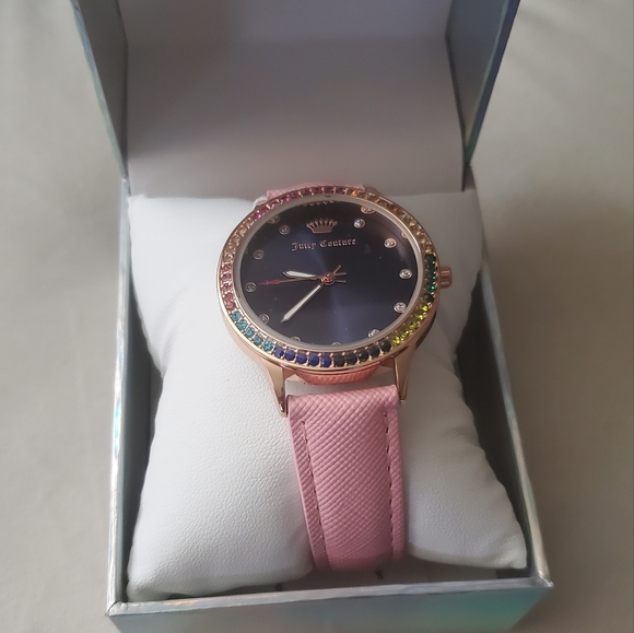 JUICY COUTURE BLACK LABEL LADIES WATCH (VERY STYLISH) - Picture 4 of 5